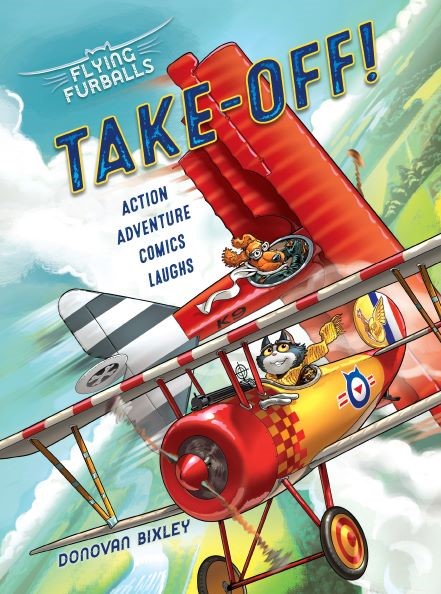 If you're a fan of cats and dogs, especially ones that fly planes, you're going to love 'Take-Off' by Donovan Bixley. Amelia did - check out her review <a href="/upstartpressnz/">Upstart Press</a> #nzbooks hookedonbooks.org.nz/an-action-pack…