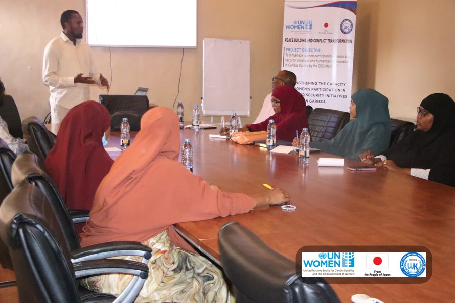 WomankindKenya's tweet photo. Happening now! We are conducting a sensitization workshop for Garissa Members of the County Assembly on gender-responsive legislation and their role in preventing and #countering violent #extremism (P/CVE). https://t.co/t3jKxc5qZm
