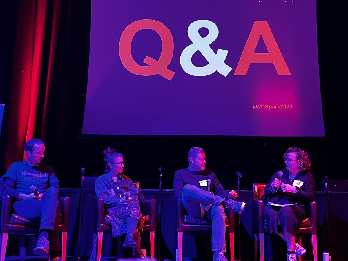 Pangaea Sculptors’ Centre (@pangaeacentre) on Twitter photo Some great conversation with my other panelists <a href="/ADBarker/">Andrew David Barker</a> and Ben Cowan (@smart_ink_biz) and chair @Katehorlor at #wdspark2023.
It was ace to hear about your personal journeys and find out more about your inspiring creative practices.
Thanks to <a href="/JBranson_/">𝗝𝗼𝗵𝗻𝗮𝘁𝗵𝗮𝗻 𝗕𝗿𝗮𝗻𝘀𝗼𝗻</a> and <a href="/David/">David Noël 🇪🇺</a> Guilding Some great conversation with my other panelists <a href="/ADBarker/">Andrew David Barker</a> and Ben Cowan (@smart_ink_biz) and chair @Katehorlor at #wdspark2023.
It was ace to hear about your personal journeys and find out more about your inspiring creative practices.
Thanks to <a href="/JBranson_/">𝗝𝗼𝗵𝗻𝗮𝘁𝗵𝗮𝗻 𝗕𝗿𝗮𝗻𝘀𝗼𝗻</a> and <a href="/David/">David Noël 🇪🇺</a> Guilding