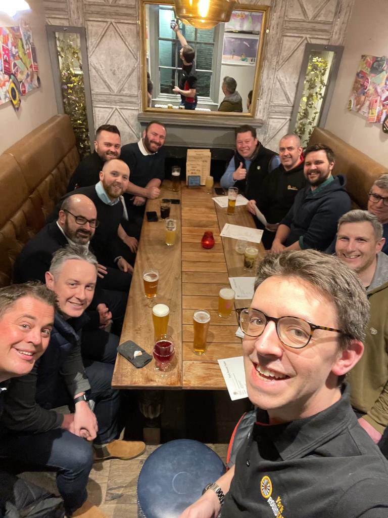 Full house last night at <a href="/fossgatetap/">Fossgate Tap</a> for our AGM. A great night spent reflecting on everything we achieved in 2022 and planning for the year ahead. Was great to have representation from the 41 Club too!

#DoMore #rtbi #roundtable