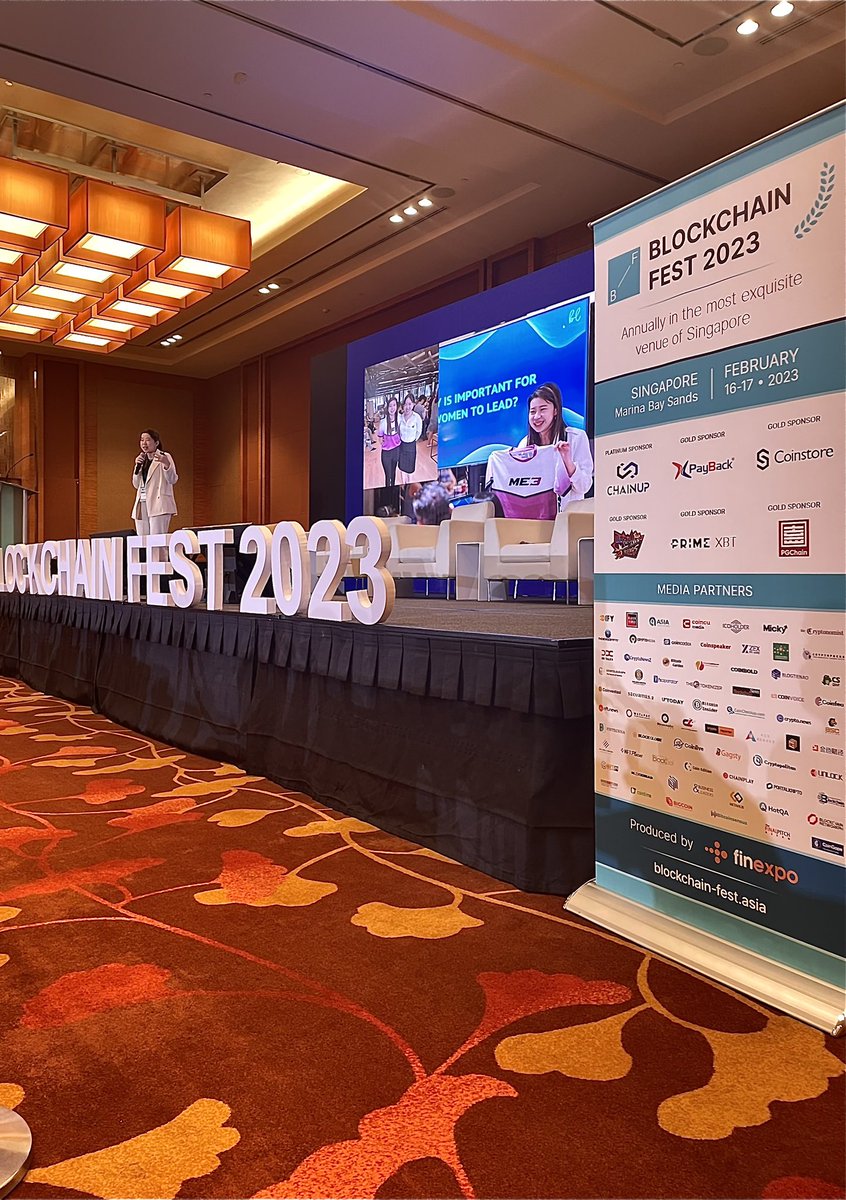 GachaGalaxyHQ's tweet photo. Discussing everything Web 3, Crypto and more at @blockchain_fest right now with @belindalzh 🙌 

Let’s build a better Web 3 future. Say hello if you’re here! https://t.co/o1fCrKxTxd