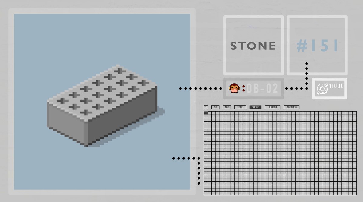 JB_OnTheBlock's tweet photo. Inscription #11000 
Ordinal Brick #2 - Stone Brick on Pale Blue- SOLD @ 0.04 BTC - the hammer has fallen!,  anon. Were you there?? Ordinal Bricks https://t.co/2PR4NLLWLk https://t.co/ISDrIvfoRS