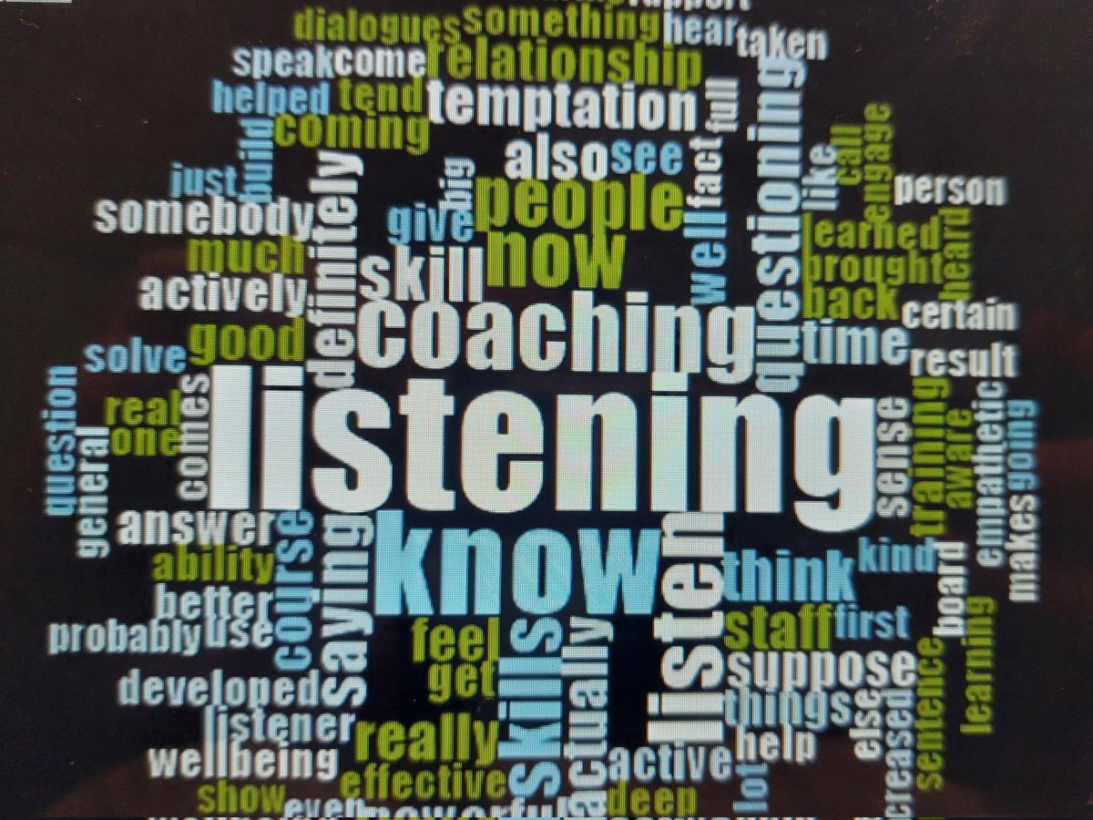 Intuitive wordle from Dr. Paul Butler on insights into coaching this week #pdsl #leadership #coaching <a href="/niamhickey/">Dr. Niamh Hickey</a> @patriciamannixm <a href="/OrlaOShea5/">Orla O' Shea</a> <a href="/Leaders_SoE/">UL_ELLA</a>
