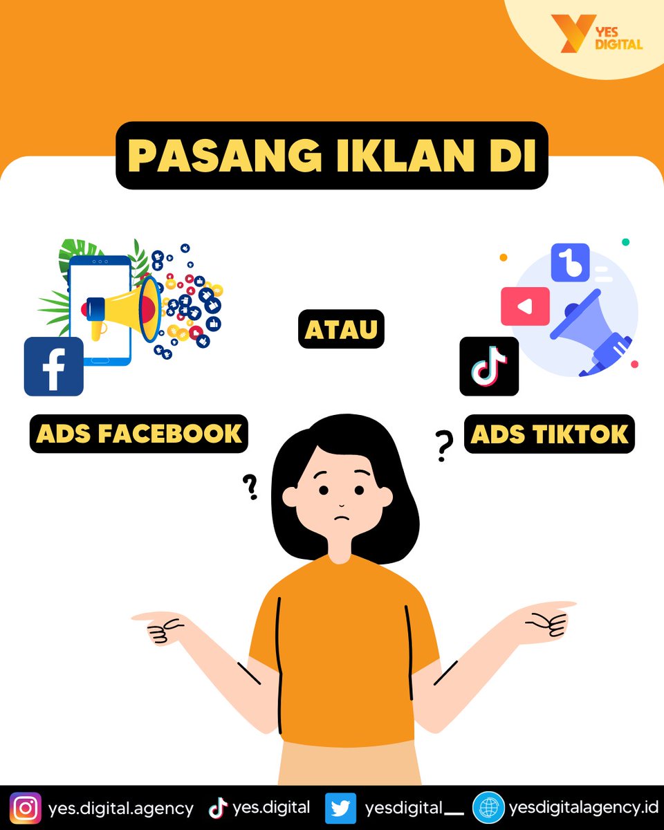 yesdigital__'s tweet photo. Ads merupakan sebuah fitur dalam sosial media untuk mempromosikan produk melalui konten dan mendapatkan audiens atau target market dari membayar iklan yang kita jalankan.

Facebook Ads adalah iklan untuk berbisnis agar produk tersampaikan ke audiens yang tepat yang diinginkan. https://t.co/gL8nJW3FVx