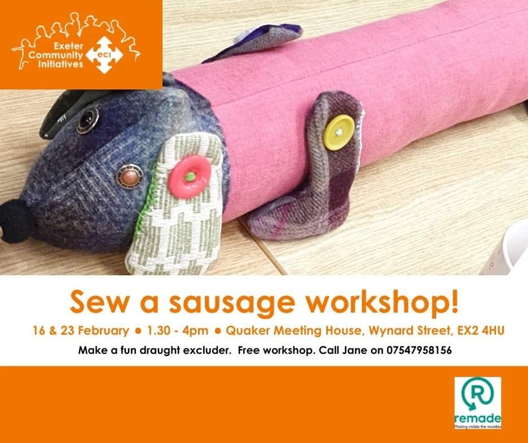Our #Exeter #Quaker Social Cafe is open today from 10-4 offering a warm welcome, free drinks &amp; a soup lunch.

This afternoon from 1.30 to 4 we are hosting a free doorstep making.
session.

<a href="/kitfotheringham/">Kit Fotheringham</a>
<a href="/Chris5NA/">Chris Dent</a>
@WellbeingExeter
<a href="/WarmWelcome_UK/">Warm Welcome UK @warmwelcomeuk.bsky.social</a>

#CostOfLivingCrisis