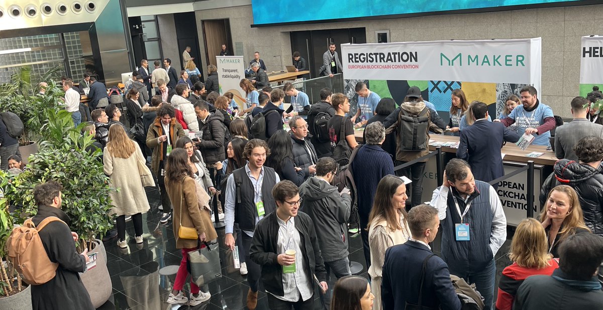 EBlockchainCon's tweet photo. GM Barcelona!

We received more than 1,000 attendees already at the #EBC23! Come get your badge now, don't be late😎 https://t.co/NOvUe1B2TX