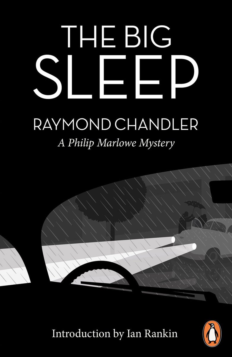 BOOK OF THE DAY: With the new #filmnoir movie MARLOWE out now, here’s the first #RaymondChandler #PhilipMarlowe #novel from 1939, a #harboiled classic #mystery renowned for its vivid characters & hard bitten lyricism #TheBigSleep #1930s #fiction #LosAngeles #SouthernCalifornia 📕