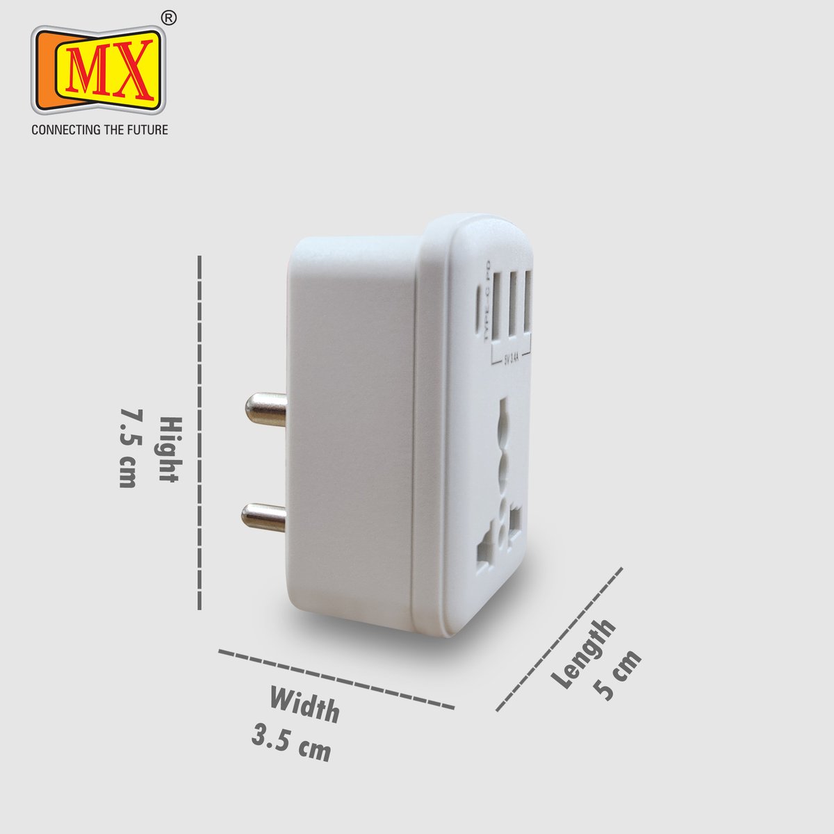 mx_electronics's tweet image. Here we launch our New adapter with Universal socket. Built in surge and fuse protection to insures additional safety. 
So trust the experts and take a few minutes to admire this product.
Buy Link: bit.ly/3YWCiGD

#mxmdrtechnologies #makeinindia #traveladapter