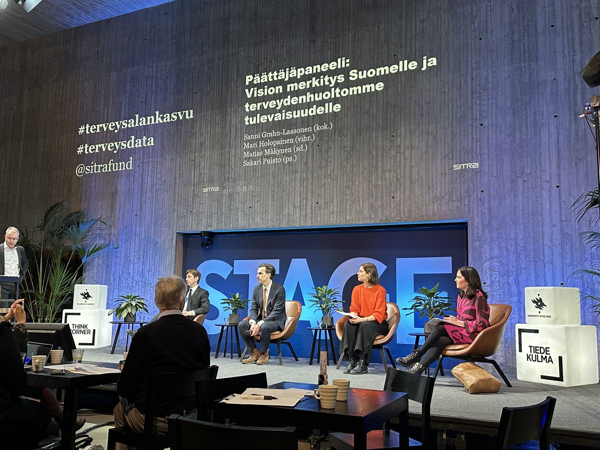 SITRAlla erinomainen visio terveysalan kasvuun ja kilpailukykyyn 2030. #terveysalankasvu #terveysdata . Päättäjät toimimaan.