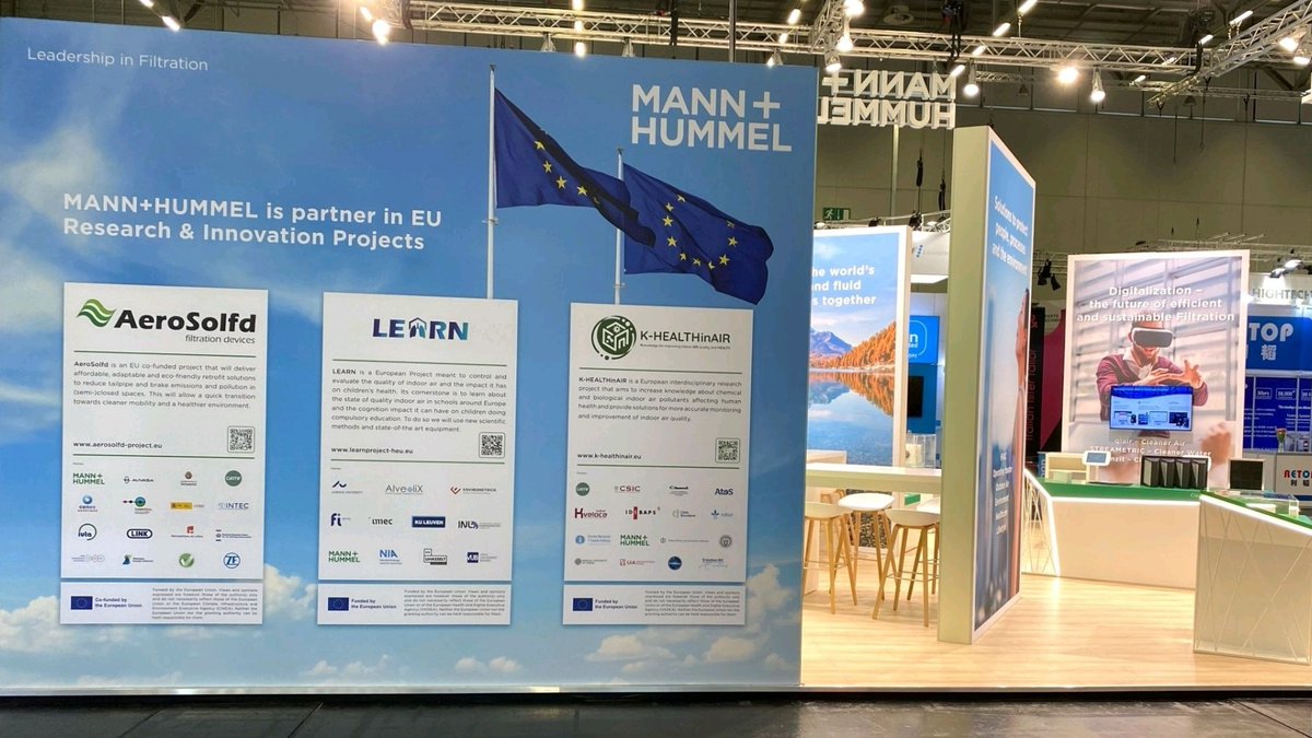 LearnProjectHeu's tweet image. 📅 Find us at #FILTECH2023, the largest #filtration show worldwide. The #LEARNproject is being displayed at the booth of our partner @MANNHUMMELGroup, together with the other #EUprojects @KHEALTHinAIR_EU
and @aerosolfd. 👉Don&apos;t miss the chance to visit us today in Hall 8 C11!