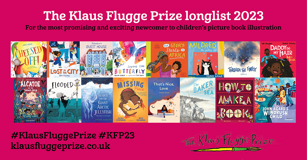 KlausFluggePr's tweet photo. Congratulations to the 16 talented illustrators on the longlist for the 2023 #KlausFluggePrize, awarded to the most promising and exciting newcomer to picture book illustration. 🎉
https://t.co/kuB2acj8xq https://t.co/11VAjTBuOS