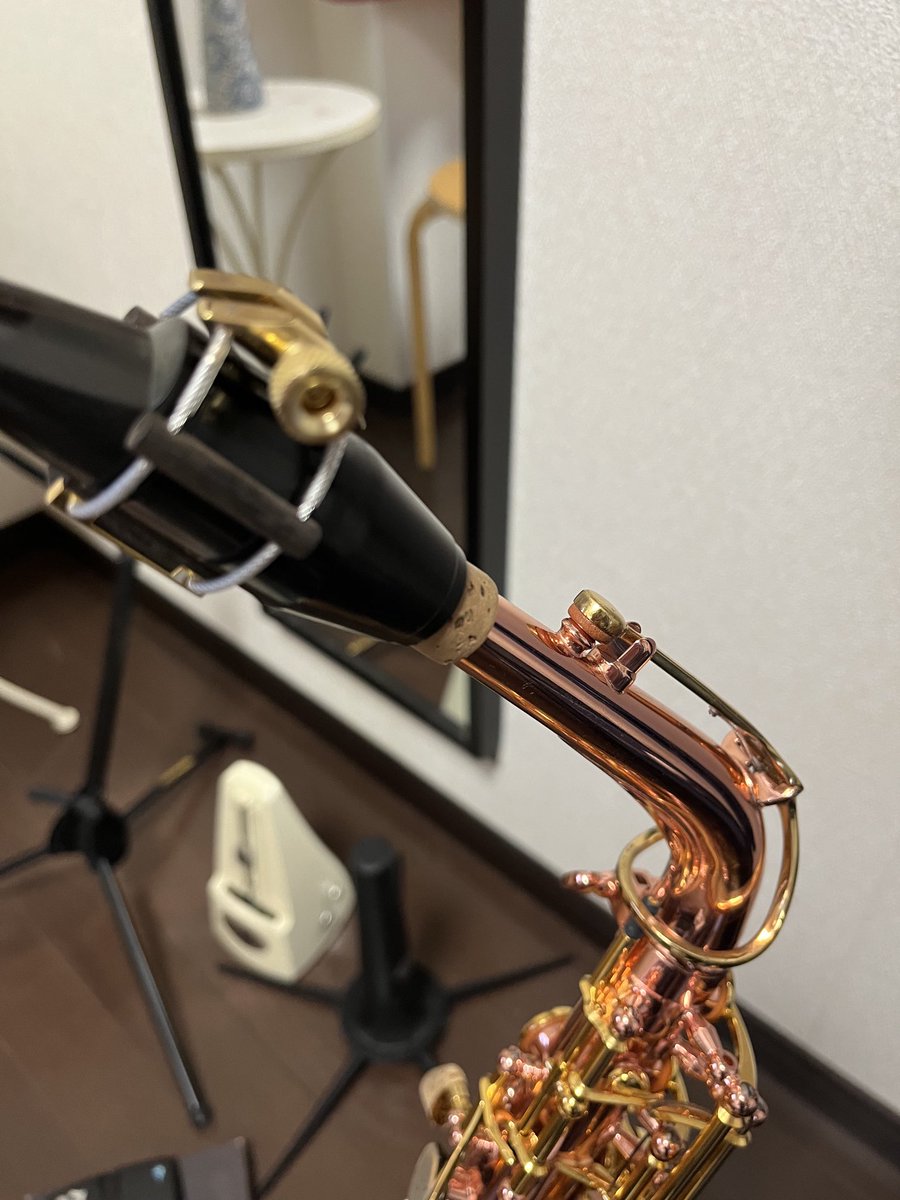 単品購入可 K plume ケープルーム アルトサックス用リガチャーウッド