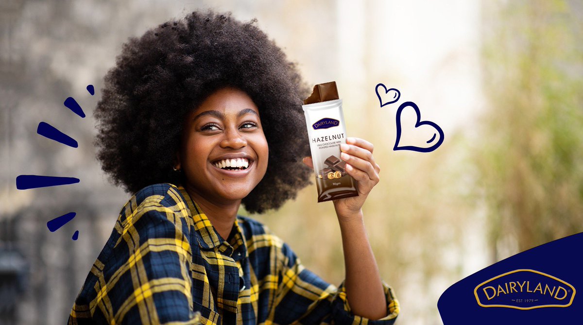 Dairyland_ke_'s tweet photo. FOMO is the feeling you get when you haven’t tried our Hazelnut bar!
Do you believe in love at first bite? 😅
#MyPerfectMatch https://t.co/Z6eK28PQJp