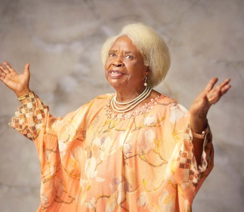 BashirAhmaad's tweet photo. Happy 90th birthday to Mama Olubisi, the mother of President Muhammadu Buhari’s deputy, Vice President, Prof. Yemi Osinbajo, SAN. May God Almighty continue to grant you good health, Mama. https://t.co/fxjgdNO3sK