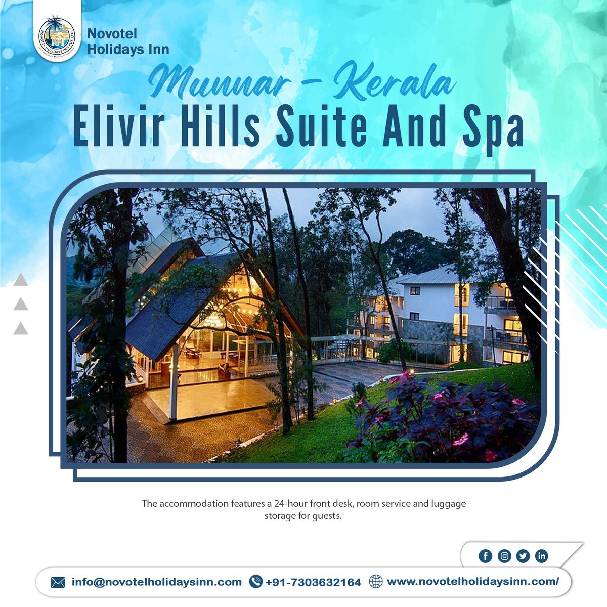 Novotelholidays's tweet photo. Elivir hills suite and spa Munnar, Keralaπ
#travelgram #italy #trip #wanderlust #vacation #indonesia #adventure #instatravel #mountains #instago #travelinggram #travelingphotographer #travelingstylist #travelingwithkids #travelingpost #travelingcouple #travelingthroughtheworld https://t.co/2qRL6RtRA0