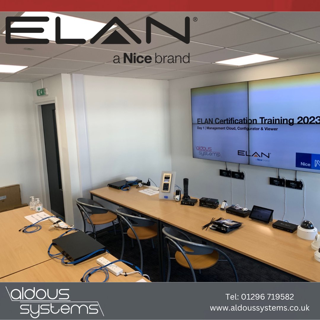 aldoussystems's tweet image. The calm before the storm - our first hands on @Nice_ELAN training of 2023 ready to go  in the Aylesbury showroom! Why not join us on an upcoming course - zurl.co/MVjy#/home 

#smarthome #elancontrolsystems #custominstall #smartoffice #smartpub