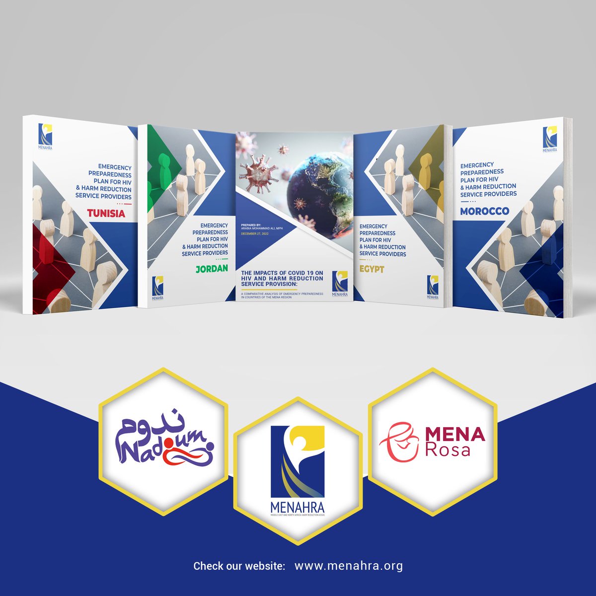 Addressing the Challenges of HIV and COVID-19 in the MENA Region: The Efforts of @MENARosa2 and MENAHRA.
🔹Know more: bit.ly/3IsiOVb

#WLHIV #PWUD #PLHIV #harmreduction #Egypt 
 #Jordan #EmergencyPlan #resilience #HIVServices #PublicHealth