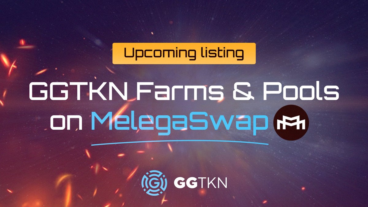 gg_tkn's tweet photo. 🔥🆕 Get ready for an exciting new listing on @meleganza!

Join us in the journey to the moon 🚀

#GGTKN #ggtoken #crypto #listing #cryptopayment https://t.co/trJMIcx86Z