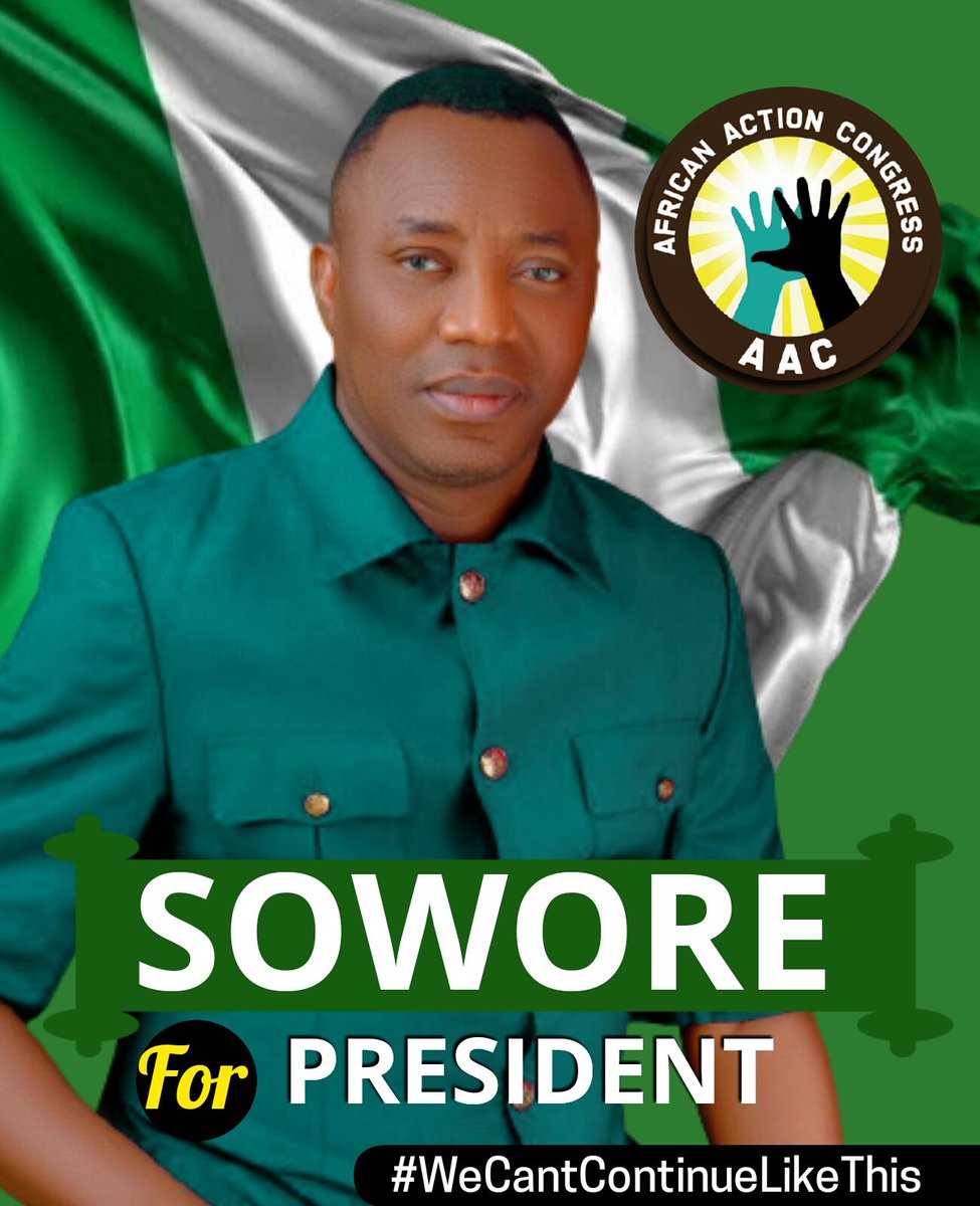 A3Adewunmi's tweet photo. 52 Revolutionary Salutes to a Man who spent over 30years of his Life Fighting for Equity, Justice and Progress. Happy Birthday to our Revolutionary and Visionary Leader.            #SOWORE@52 https://t.co/iaIRJTIONT