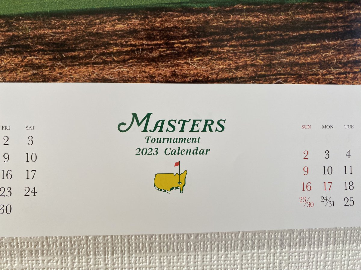 coparkhairgogo's tweet photo. お客様からマスターズのカレンダー頂きましたぁ〜。⛳️
お店のバックヤードに飾りました。🗓️
これで免疫が上がりますね。⤴️

#coparkhair #copark #コパークヘアー #コパーク #予約制 #ホットペッパービューティー #ネット予約 #hair #理容室 #理容 #床屋 #ヘアーサロン #メンズサロン #バーバー https://t.co/NPL9KkPQu3