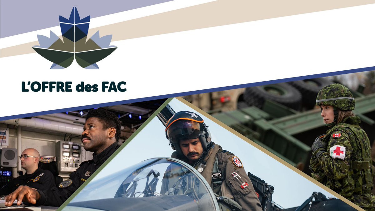 compersmil's tweet photo. L’#OffredesFAC est arrivé!
Un outil tout-en-un permettant aux membres des #FAC et leurs familles d’obtenir des renseignements utiles en matière de rémunération, d’avantages sociaux, de carrière, et de conciliation travail-vie : https://t.co/O5BArqJR1K
#CheminementdanslesFAC https://t.co/4zqCsKOEsK