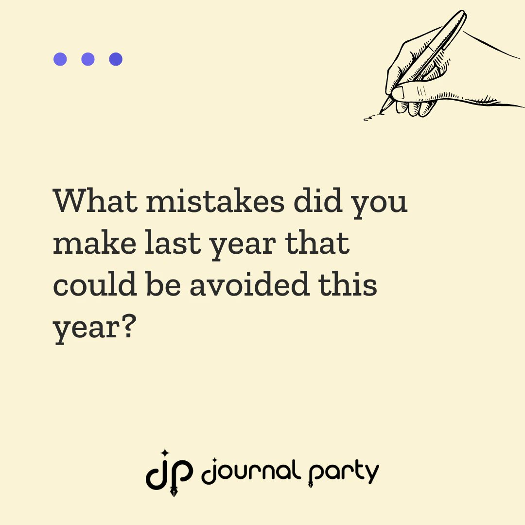 JournalPartyOMG's tweet image. 🤔 No matter what mistakes you make, learn from them and don&apos;t repeat them! 💯 #dontrepeatthemistakes #learnfromexperience #growthmindset