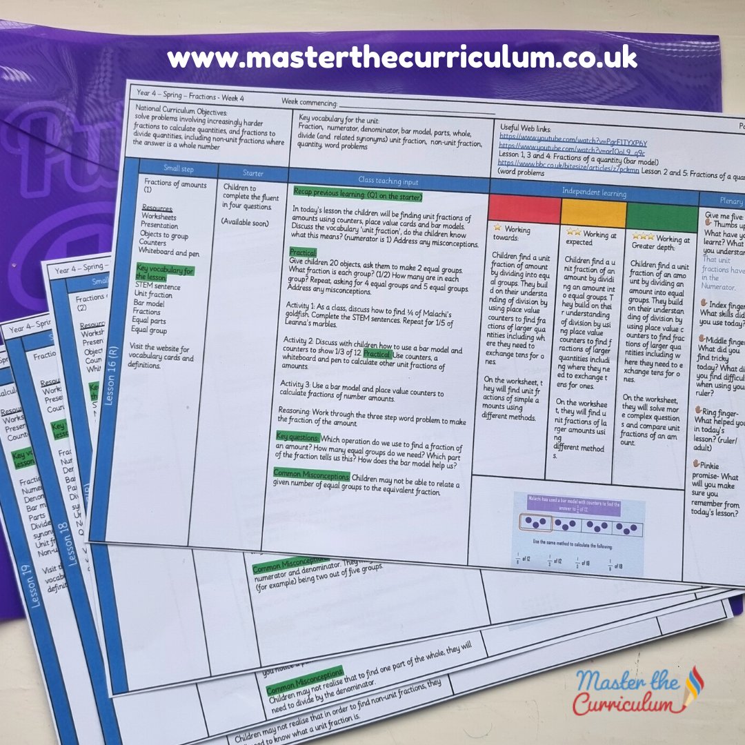 Planning...we know 😒 it's not the part that we all cheer about in teaching however Master the Curriculum can help you out. Our planning is editable and includes everything that you need, so we can help cut your planning time down!🤩
masterthecurriculum.co.uk