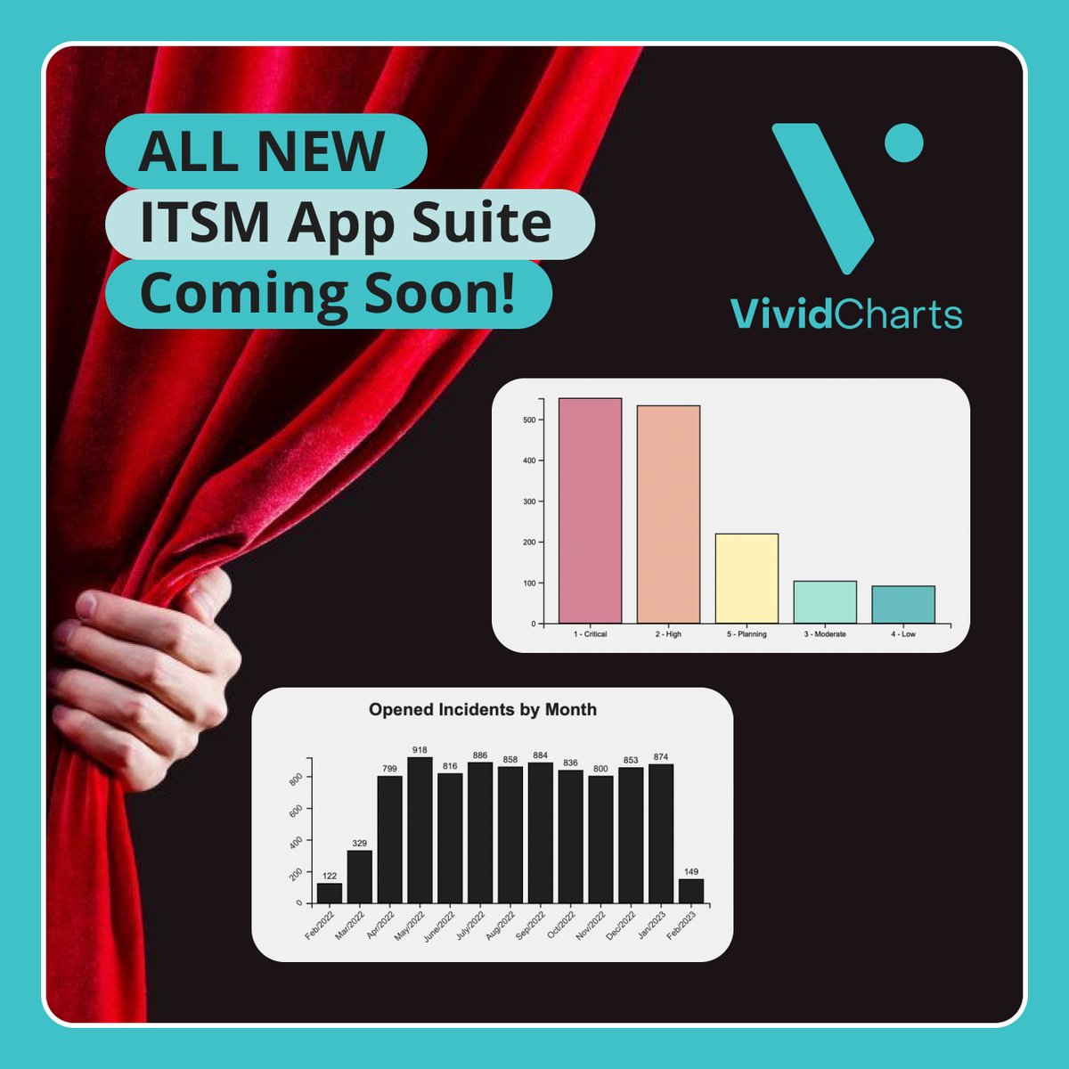 VividCharts (@vividcharts) on Twitter photo The much anticipated <a href="/vividcharts/">VividCharts</a> ITSM <a href="/ServiceNow/">ServiceNow</a> reporting app suite is coming so soon!
We heard our customers loud and clear - help us automate our most manual ITSM report outs! (we got you)
Sign up for VividHub & never miss a release:
hubs.la/Q01CvJyT0
- The much anticipated <a href="/vividcharts/">VividCharts</a> ITSM <a href="/ServiceNow/">ServiceNow</a> reporting app suite is coming so soon!
We heard our customers loud and clear - help us automate our most manual ITSM report outs! (we got you)
Sign up for VividHub & never miss a release:
hubs.la/Q01CvJyT0
-