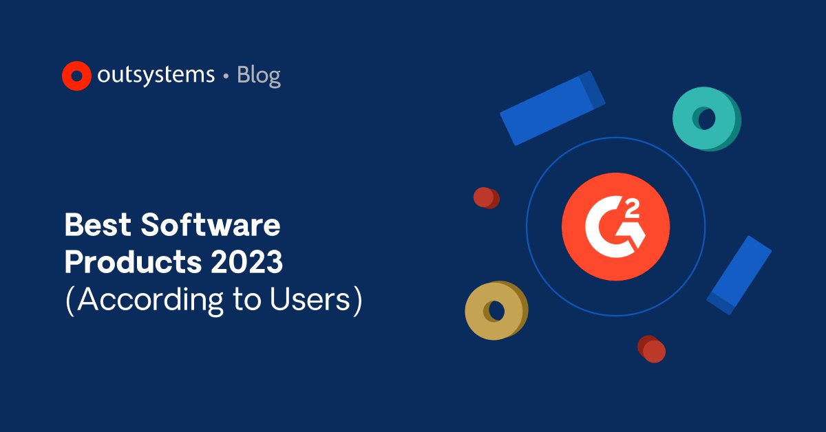 OutSystems's tweet image. 📢 @G2dotcom&apos;s annual “Best Software List” is *live* and for the second year in a row, #OutSystems was named a Best Software Development Product! 

🎉 This recognition is all thanks to our customer reviews: bit.ly/412pYGL

#BestSoftware2023