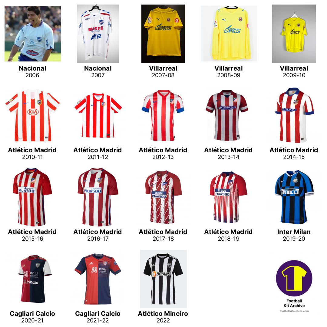  Happy Birthday, Diego Godín - Here\s his Career in Shirts

Which one\s your favorite?  