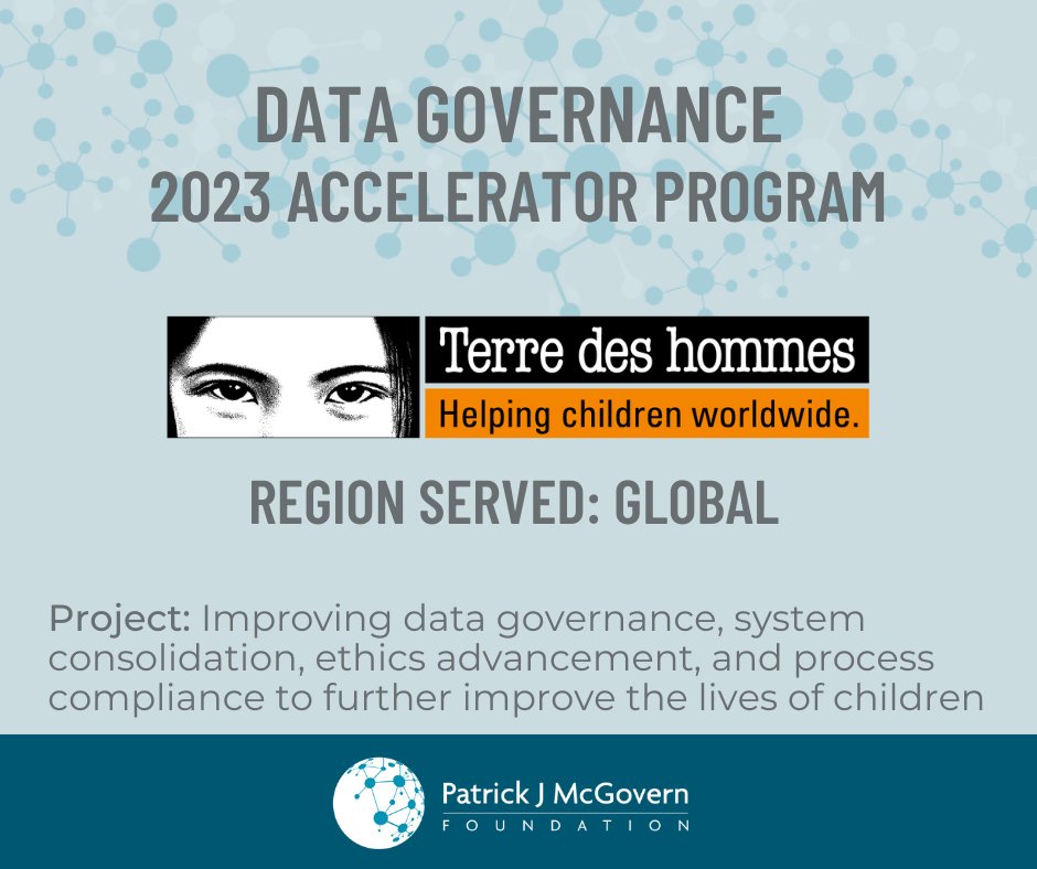 PJMFdn's tweet photo. We're proud to welcome Terre des hommes to the @PJMFnd Accelerator program! Together, we'll enhance @tdh_ch's data governance + strengthen data architecture. “We're honored + excited about the program offered by PJMF." - Françoise Lamotte, Director of Digital and Innovation https://t.co/6MPPqCqKU3