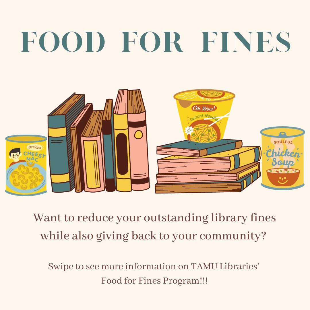 The12thCanTAMU's tweet photo. Food for Fines!! Use this opportunity while you can!
#BTHOhunger #gigem #12thCan #the12thCan #whoop #tamu https://t.co/H8XV5bC3fQ