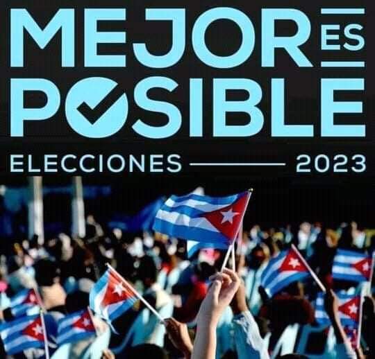 #Elecciones2023 #MejorEsPosible <a href="/MINCEX_CUBA/">MINCEX🇨🇺</a> <a href="/pro_cuba/">ProCuba</a> <a href="/PresidenciaCuba/">Presidencia Cuba 🇨🇺</a> <a href="/AsambleaCuba/">Asamblea Nacional Cuba</a>