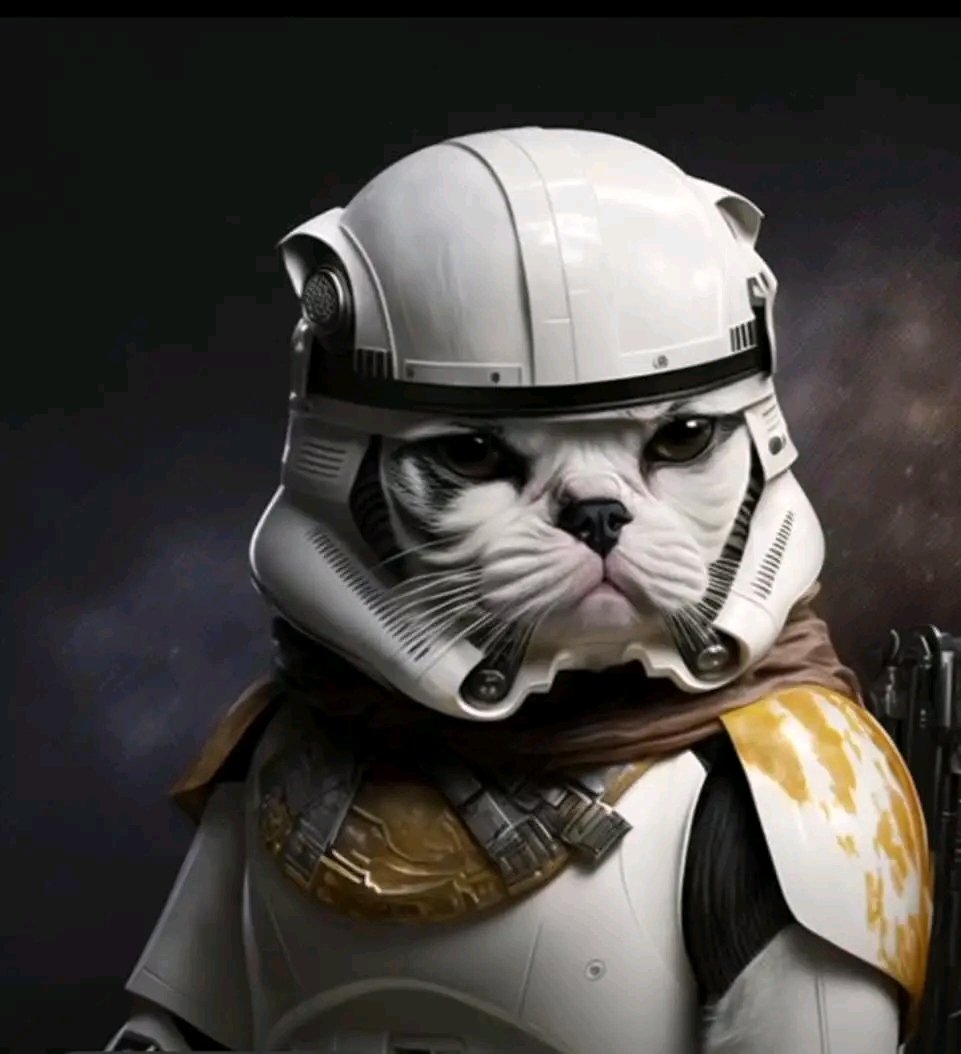 Tiofelino's tweet photo. Hoy traemos para ti un especial: Hilo de #StarWars felino 🐱 https://t.co/oMtYkKjUuS