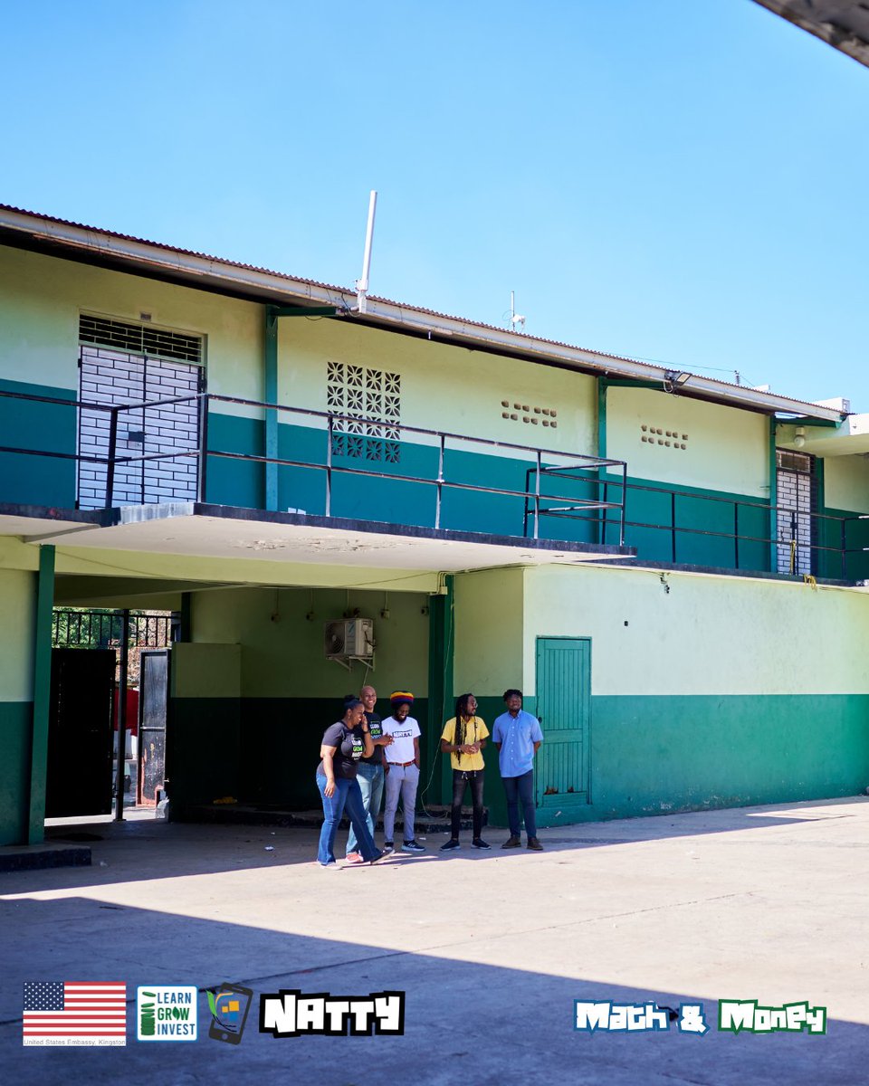LearnGrowInvest's tweet photo. Here are more Highlights from the Math &amp; Money Challenge site visit with @Educatoursja! 
 
We’re counting down the days to our first session this Saturday in Tivoli Gardens!

The Embassy of the United States, Kingston (@usembassyja) has funded the project. https://t.co/JHakj81pqn