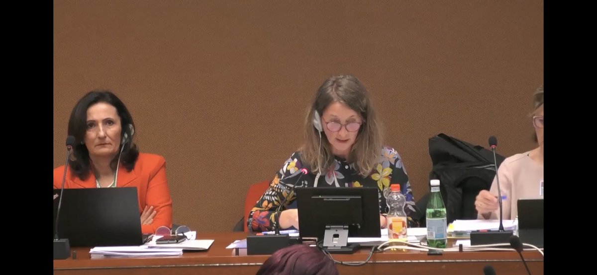 safarov_elgun's tweet photo. Participate as the Country Rapporteur in the dialogue between @UN #CEDAW Committee and Republic of #Slovenia on the 7th periodic report. I cover CEDAW Convention implementation, #SC1325 Resolution, prevention gender based violence and trafficking @UNTreatyBodies https://t.co/c4p64f0uCW
