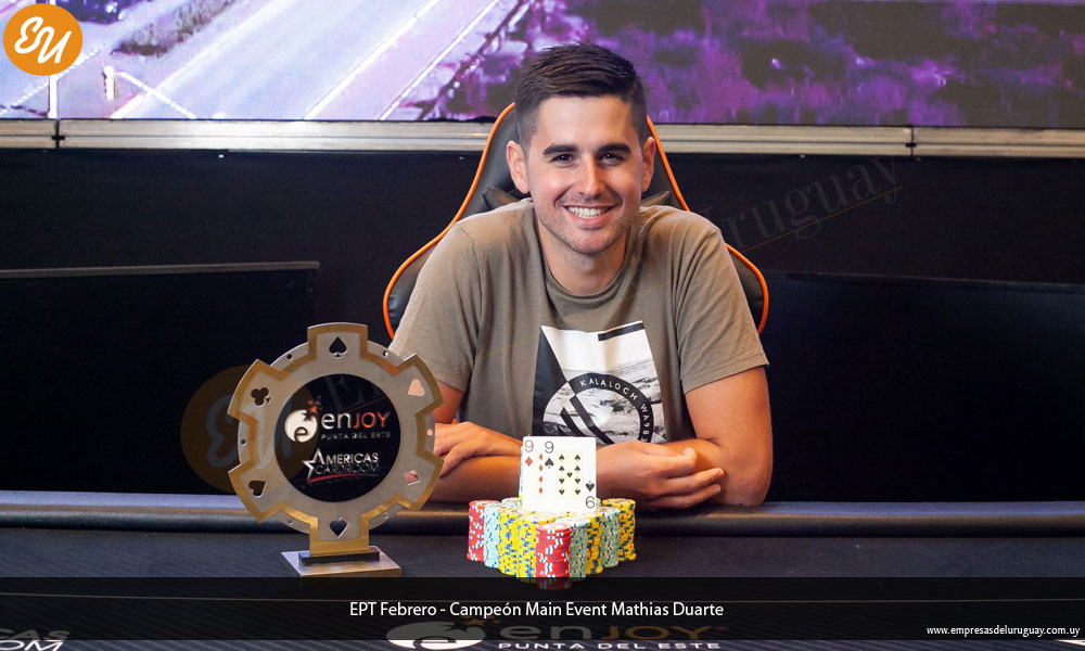 EmpresasdelUY's tweet photo. Enjoy Punta del Este fue sede del primer torneo internacional de póker del año
@EnjoyPde
@EnjoyCasinos
#empresasdeluruguay

https://t.co/pBSw91sbEY https://t.co/PY3xlM5c41