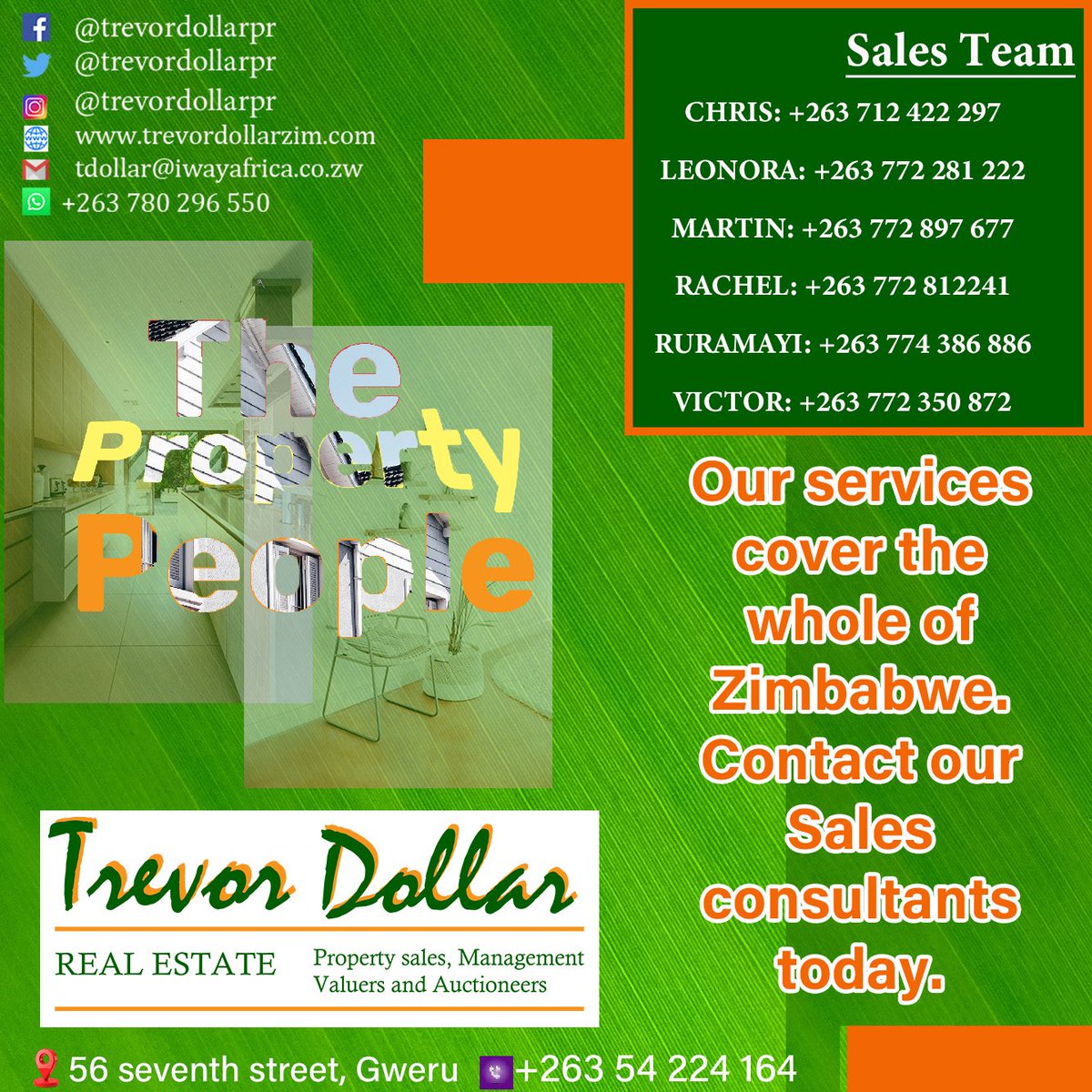We are: #thepropertypeople 
Updated List of properties to let. Kindly note that we do not have any third parties that conduct business on our behalf. 
W E  A R E . . .   T H E   P R O P E R T Y   P E O P L E