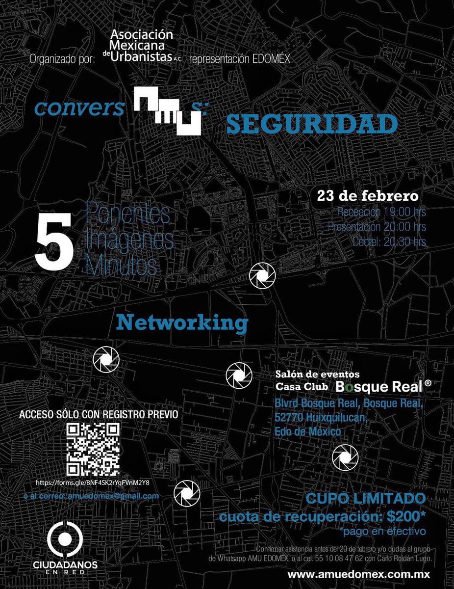 nc_izabal's tweet photo. 👥 América Latina es la región más urbana y más violenta del mundo.
🏙️¿Cómo la percepción de seguridad ha condicionado nuestras ciudades?
Conversemos sobre este tema.
Acceso con registro previo en: https://t.co/Tu7sJGxbUP
¡Los esperamos!
#ConversAMUs #AMUEdoméx https://t.co/XXwVWvyMUg