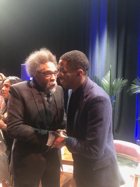 PlannerCorbett's tweet image. Woke up full of gratitude, as I celebrate my 15th Alphaversary (#BetaPi,Spr08) thinking of Peter Clarke's #ThereGoesanAlphaMan. What a honor meeting Fraternity Brother #DrCornelWest 🤙🏾last night.#fratbrothers #AlphaPhiAlpha #LaneCollege