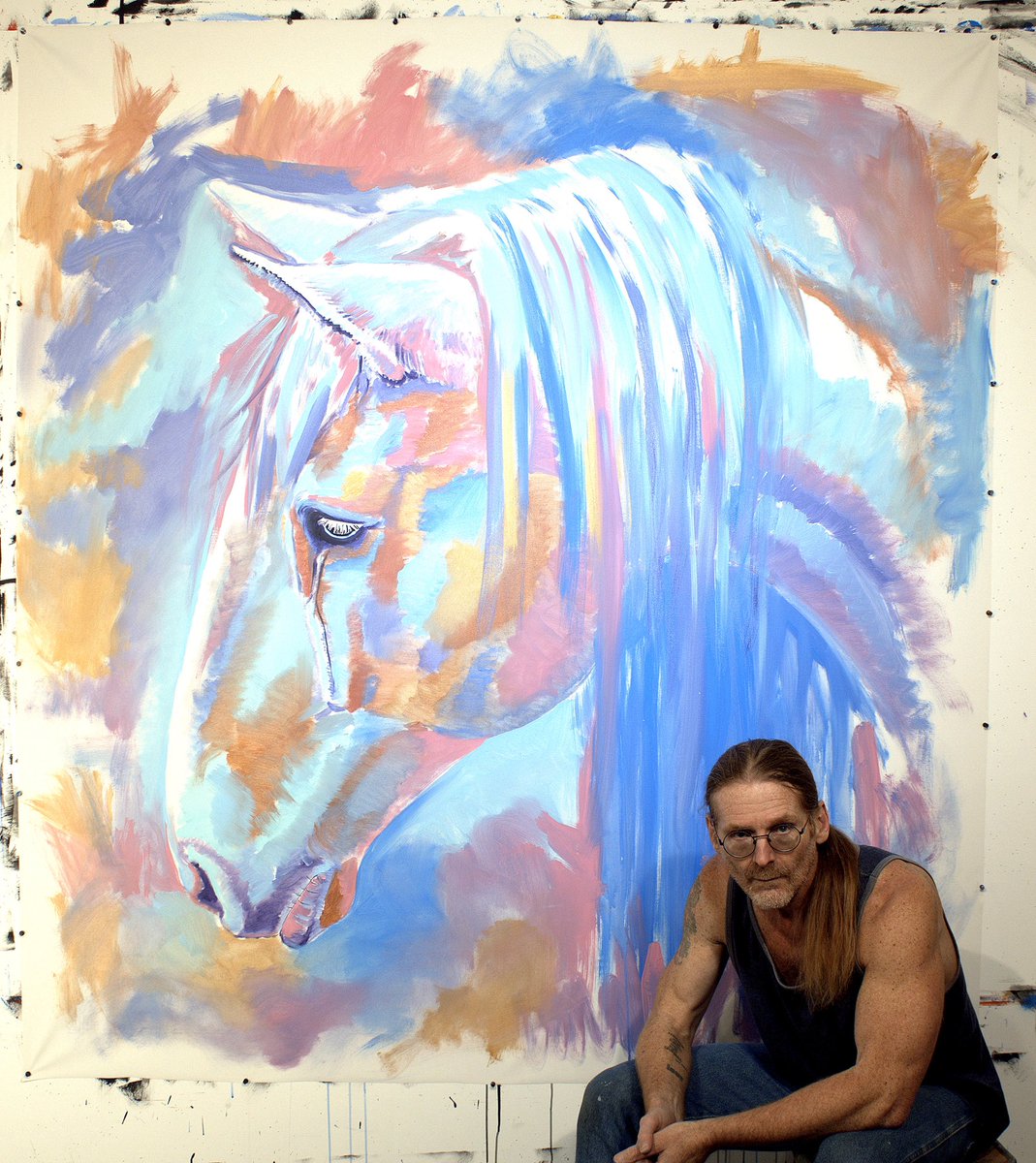 messengerart's tweet photo. “Gestural 164” 80 x 73 inch ink and acrylic on canvas.
#paintings https://t.co/yqwf7ZLqYp