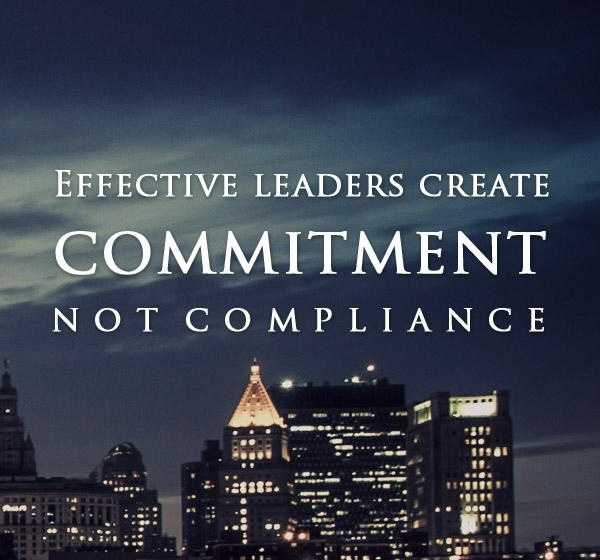 LeadToday's tweet photo. Authentic leaders don't force compliance, they earn commitment. #leadership https://t.co/EKt3I7cFG8