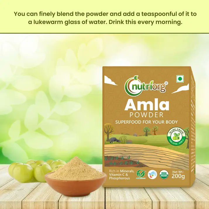 HealthyOrgShop's tweet image. Organic Certified Amla Powder orders are welcome.

#organic #amlapowder #organicamlapowder 

healthyorganicfoodcenter.com/product-catego…