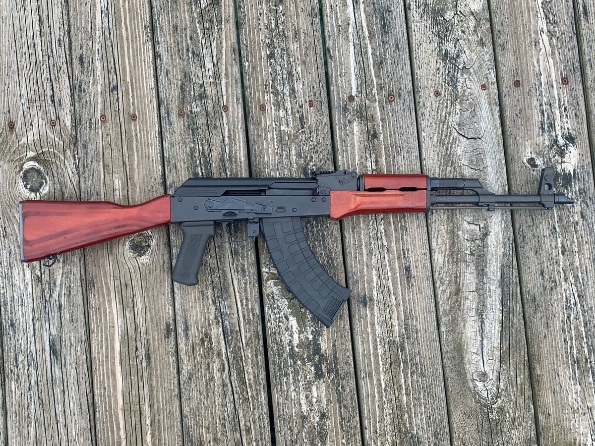 JesseBOutdoors's tweet photo. Here is a picture of my first Ak47. It’s a @rileydefense RAK-47 C L. I think I’m going to enjoy this Ak47. #jesseboutdoors #rileydefense #ak47 #762x39 https://t.co/LHQjhZOCyK