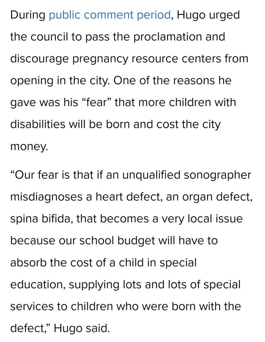 secularprolife's tweet photo. Good morning. Disability-selective abortion is eugenics. https://t.co/nfHW0eKAxr