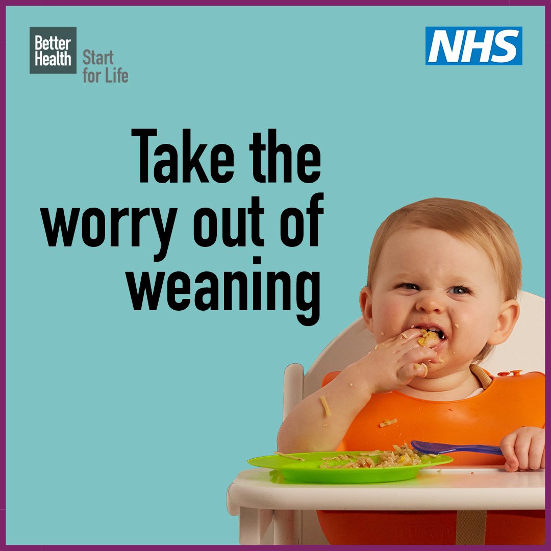 Better Health UK has launched a new campaign to help support parents with newborns transitioning to solid foods!

For information on Better Health UK's latest campaign visit:

nhs.uk/start4life/