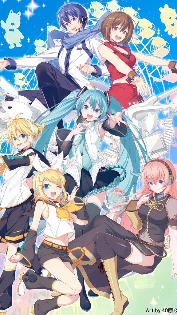 Anime Vocaloid Phone Wallpaper  Mobile Abyss