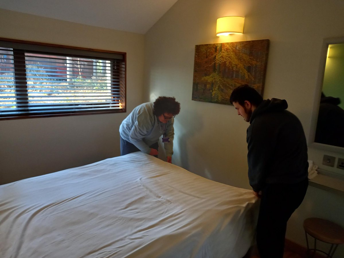 PettyPoolColl's tweet image. Luke and Freya have been working at #forestholidays at Delamere this week.  They have been learning and decveloping skills for the house keeping role and have worked to a professional standard.  Well done!
#proudtobepettypool #workskills
forestholidays.co.uk/.../che.../del…