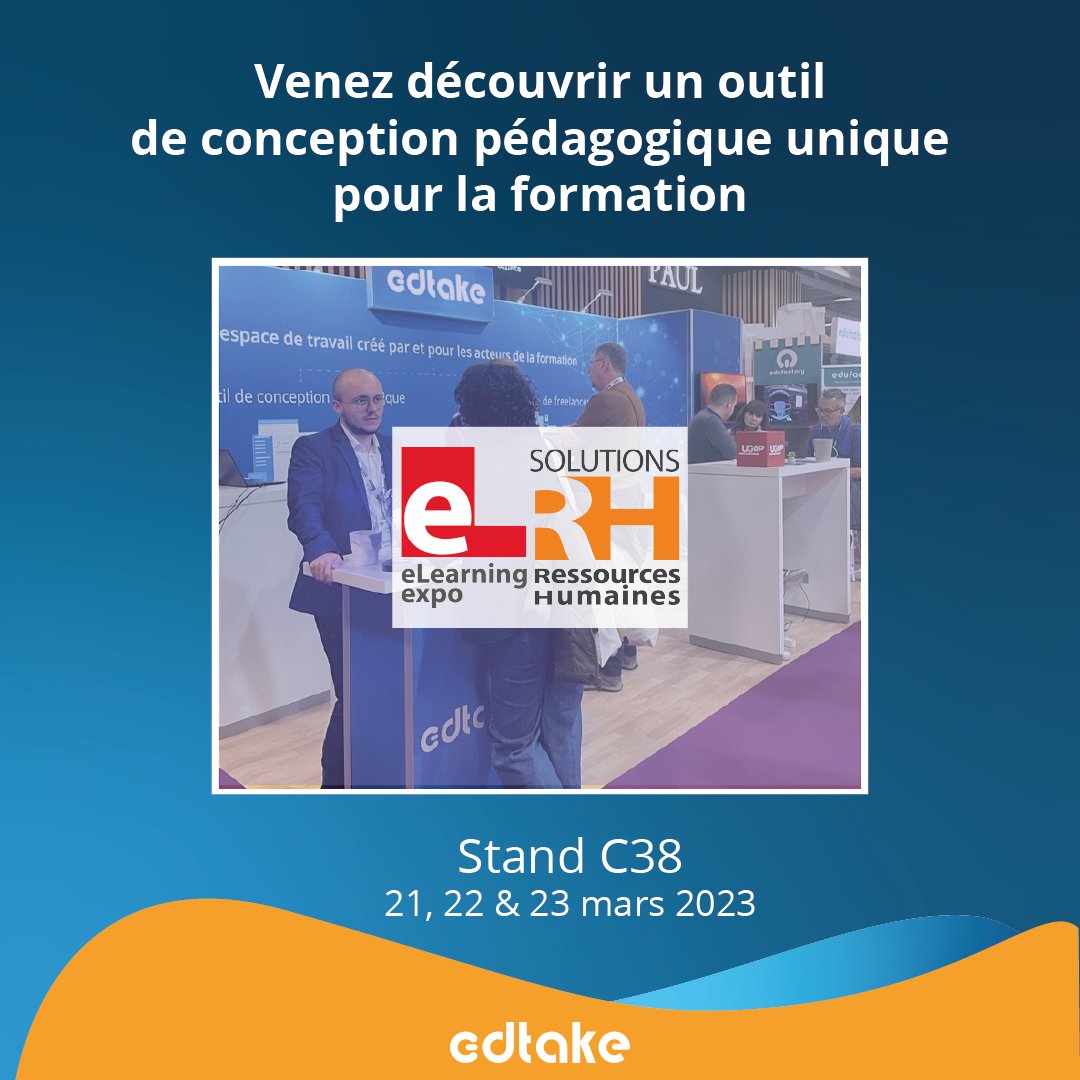 Vous n'avez pas pu venir nous voir au dernier salon ? Nous lançons le 2ème round ! 👇

Nous serons présents au salon Solutions Ressources Humaines du 21 au 23 mars prochain. Un temps fort à ne pas manquer ! 😀

Retrouvez-nous📍Stand C38