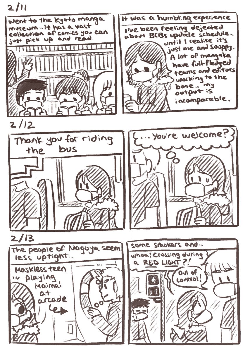 More diary comics while in Japan! We've been hopping to different areas.. Tokyo, Kyoto, now Nagoya! 